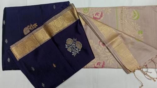 SOFT SILK SAREE WITH BLOUSE